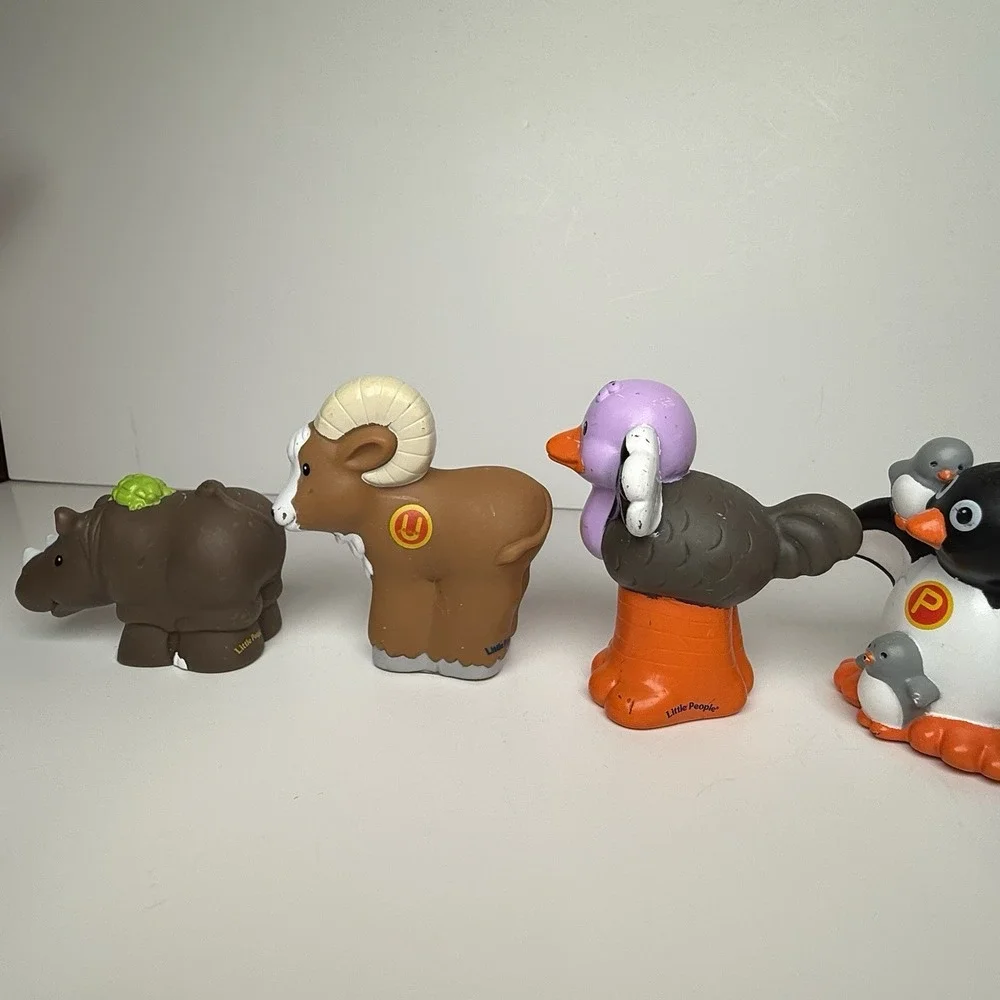 Fisher‎ Price Little People Figure Toy Alphabet Animals Zoo Mammals Birds 6